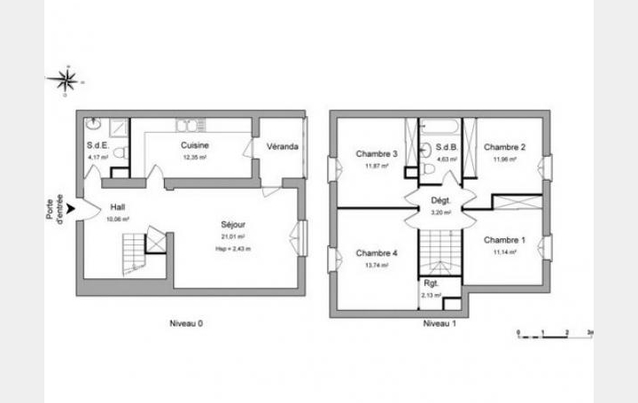 Annonces NIMES : Appartement | MONTLUEL (01120) | 106 m2 | 819 € 